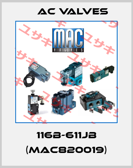 116B-611JB (MAC820019) МAC Valves