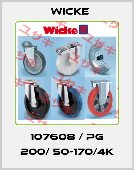 107608 / PG 200/ 50-170/4K Wicke