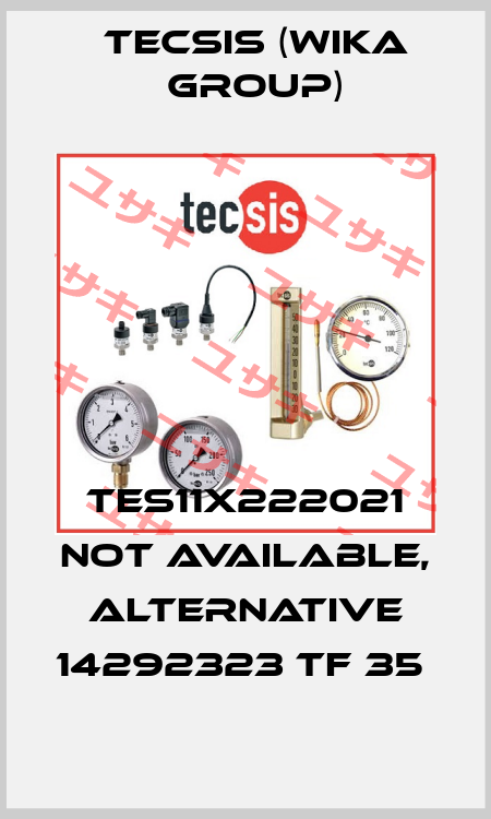TES11X222021 not available, alternative 14292323 TF 35  Tecsis (WIKA Group)
