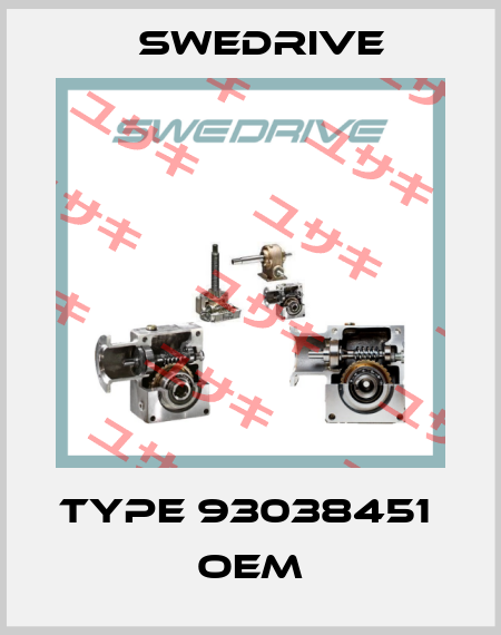 Type 93038451    oem Swedrive