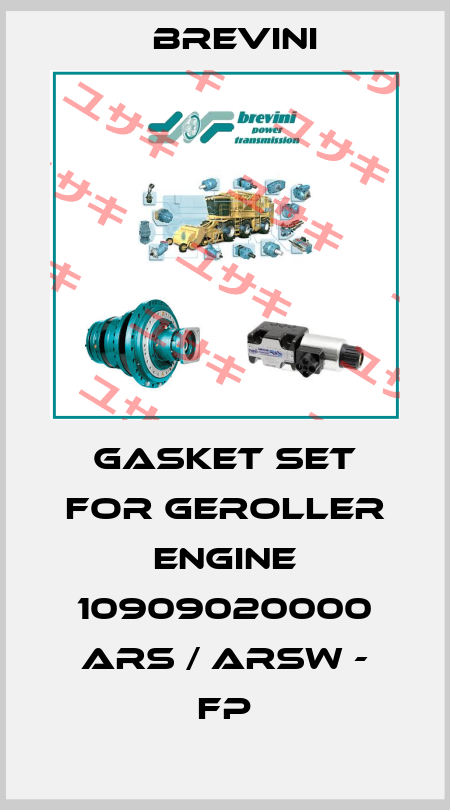 Gasket set for Geroller engine 10909020000 ARS / ARSW - FP Brevini