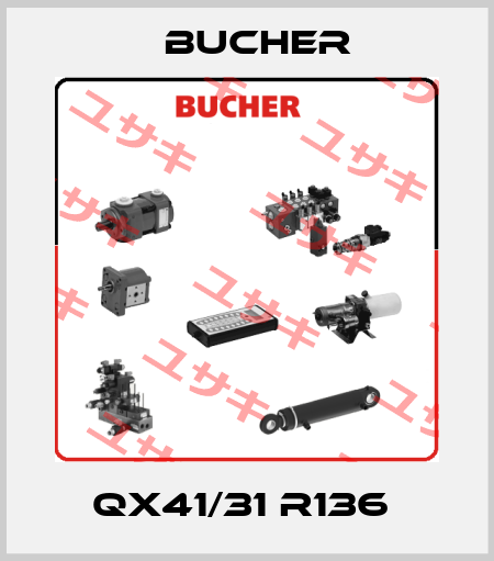 QX41/31 R136  Bucher