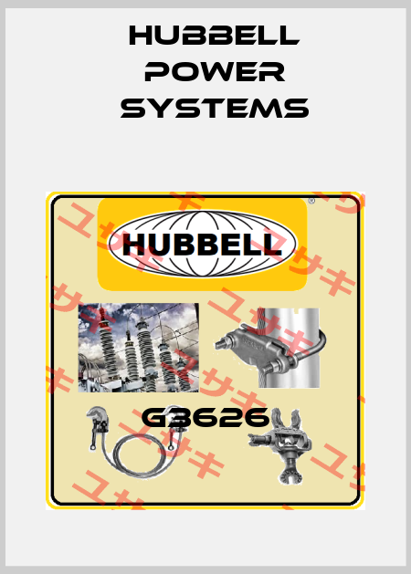 G3626 Hubbell Power Systems
