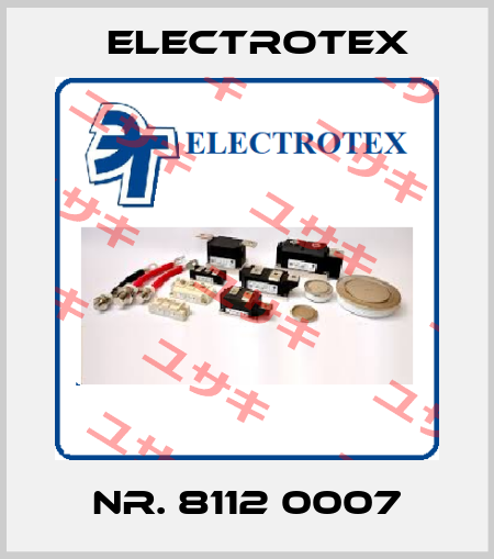 Nr. 8112 0007 Electrotex