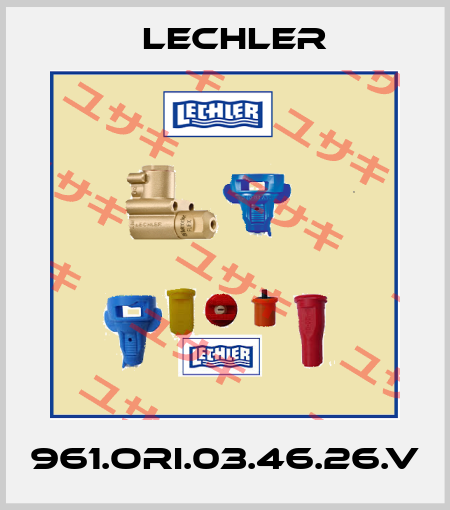 961.ORI.03.46.26.V Lechler