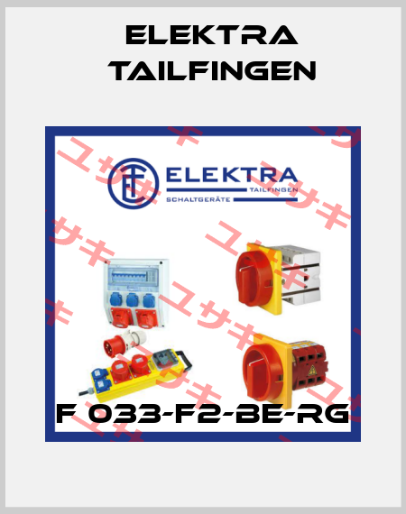 F 033-F2-BE-RG Elektra Tailfingen