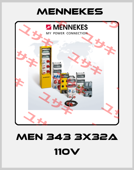 MEN 343 3X32A 110V Mennekes