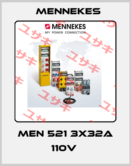 MEN 521 3X32A 110V  Mennekes
