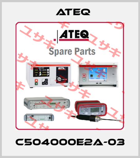 C504000E2A-03 Ateq