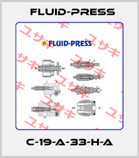 C-19-A-33-H-A Fluid-Press