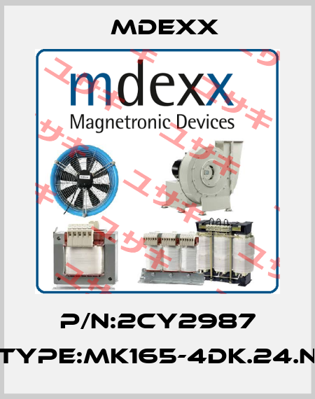 P/N:2CY2987 Type:MK165-4DK.24.N Mdexx
