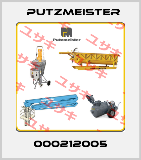 000212005 Putzmeister