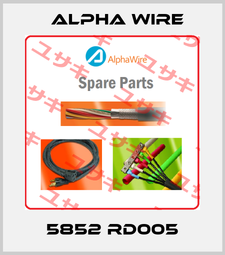 5852 RD005 Alpha Wire
