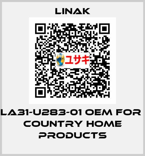 LA31-U283-01 oem for  Country Home Products Linak
