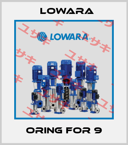 Oring for 9 Lowara