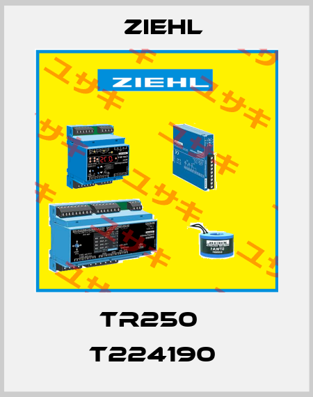 TR250   T224190  Ziehl