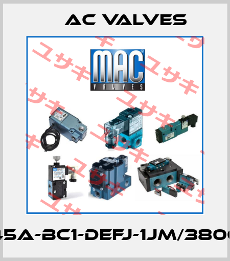 (45A-BC1-DEFJ-1JM/3806) МAC Valves