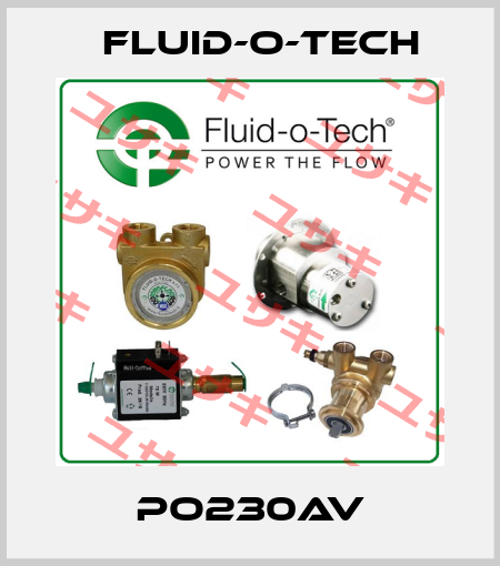 PO230AV Fluid-O-Tech