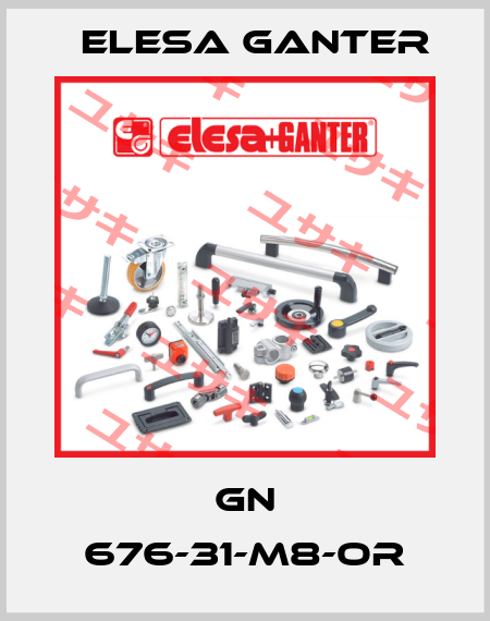 GN 676-31-M8-OR Elesa Ganter