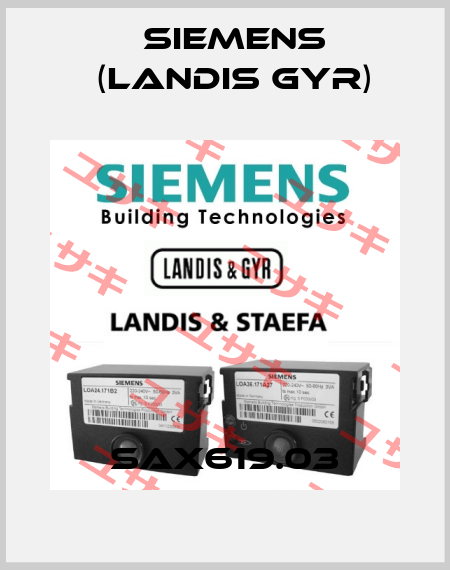 SAX619.03 Siemens (Landis Gyr)