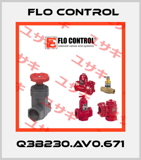Q3B230.AV0.671 Flo Control