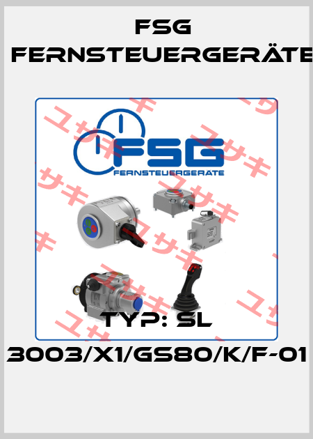 Typ: SL 3003/X1/GS80/K/F-01 FSG Fernsteuergeräte