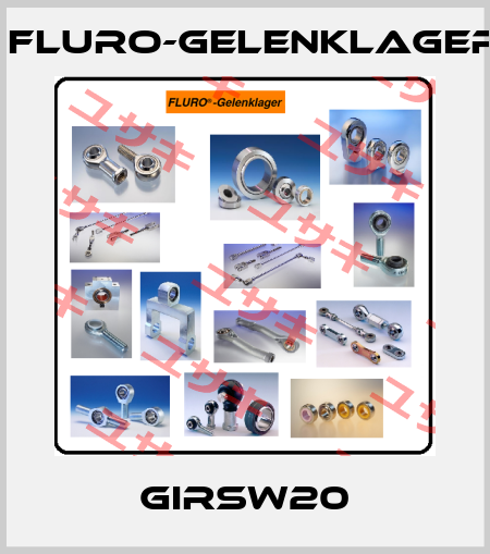 GIRSW20 FLURO-Gelenklager