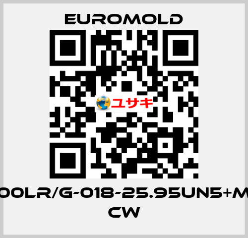 (M400LR/G-018-25.95UN5+MWS) CW EUROMOLD