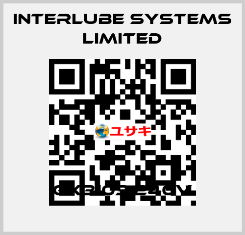 GX3103 240V Interlube Systems Limited
