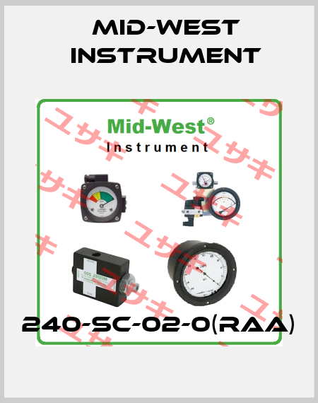 240-SC-02-0(RAA) Mid-West Instrument