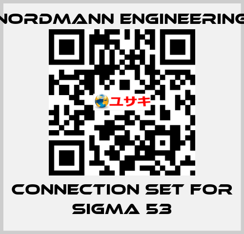 Connection set for SIGMA 53 NORDMANN ENGINEERING
