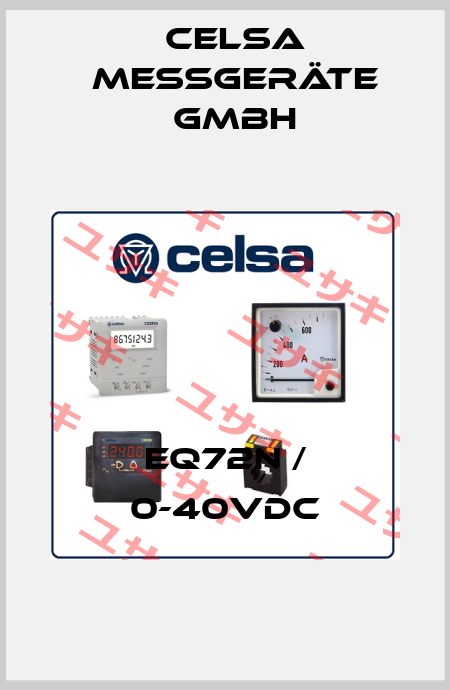 EQ72n / 0-40VDC CELSA MESSGERÄTE GMBH