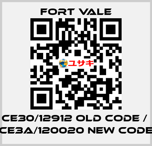 CE30/12912 old code /  CE3A/120020 new code Fort Vale