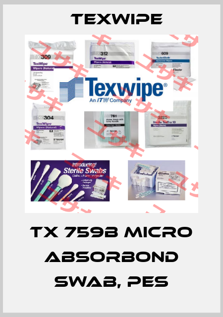 TX 759B MICRO ABSORBOND SWAB, PES Texwipe