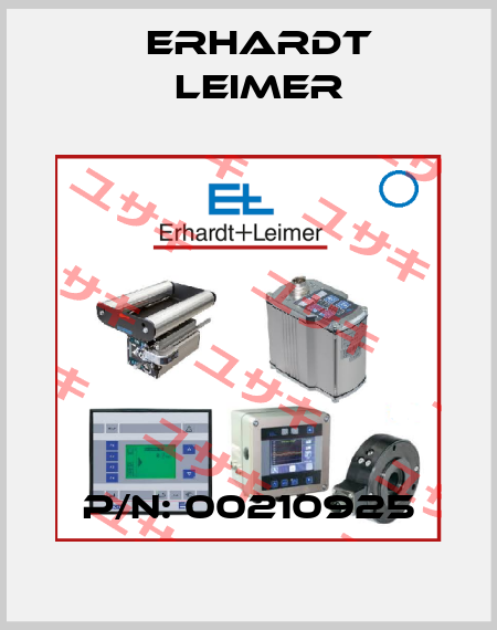 P/N: 00210925 Erhardt Leimer