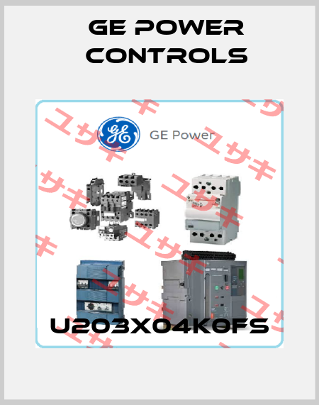 U203X04K0FS GE Power Controls