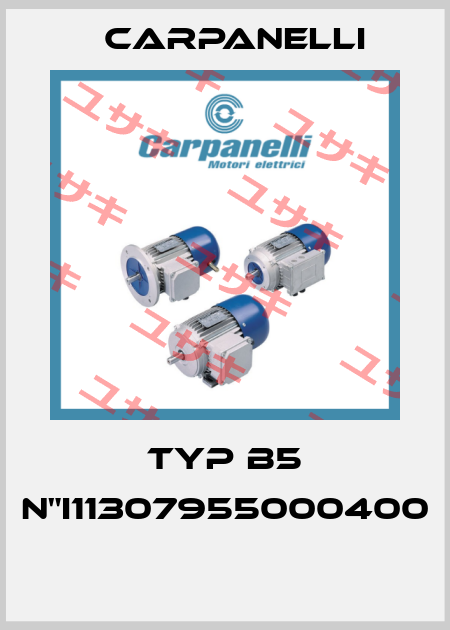 TYP B5 N"I11307955000400  Carpanelli