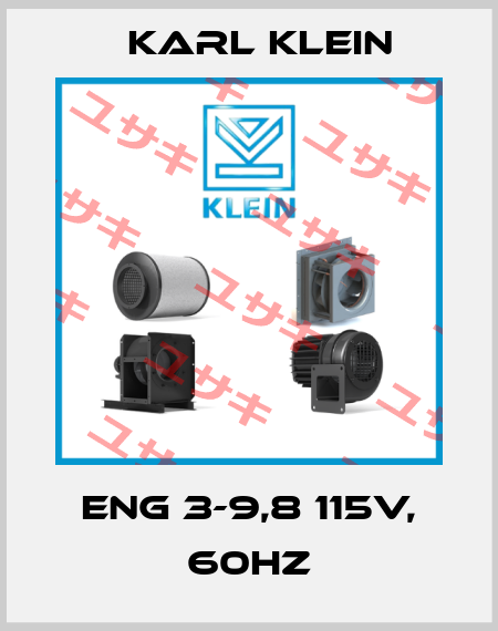 ENG 3-9,8 115V, 60Hz Karl Klein