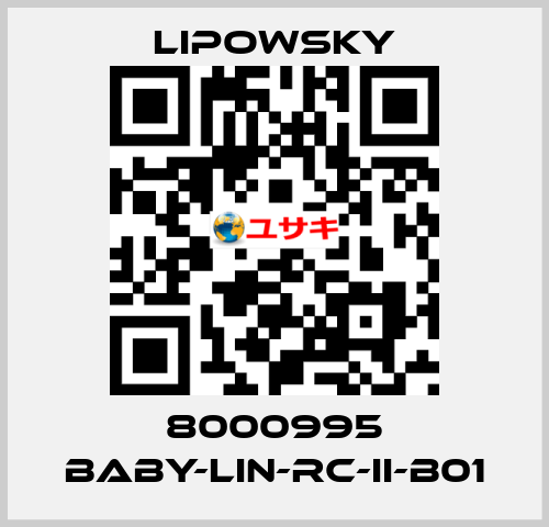 8000995 Baby-LIN-RC-II-B01 Lipowsky