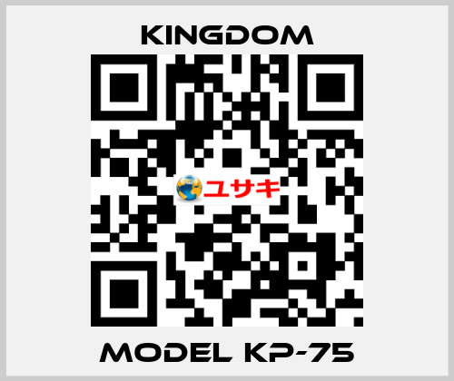 Model KP-75 Kingdom