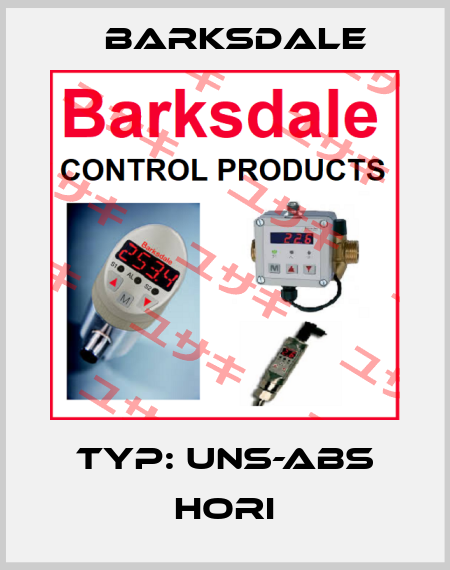 TYP: UNS-ABS HORI Barksdale