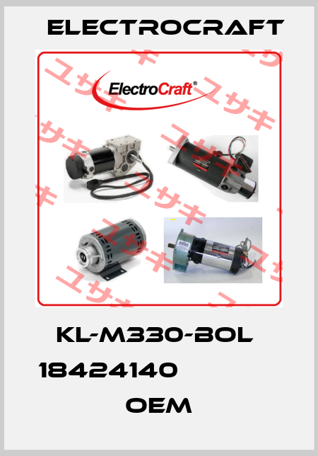KL-M330-BOL  18424140                   OEM ElectroCraft