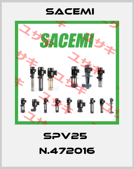 SPV25  N.472016 Sacemi