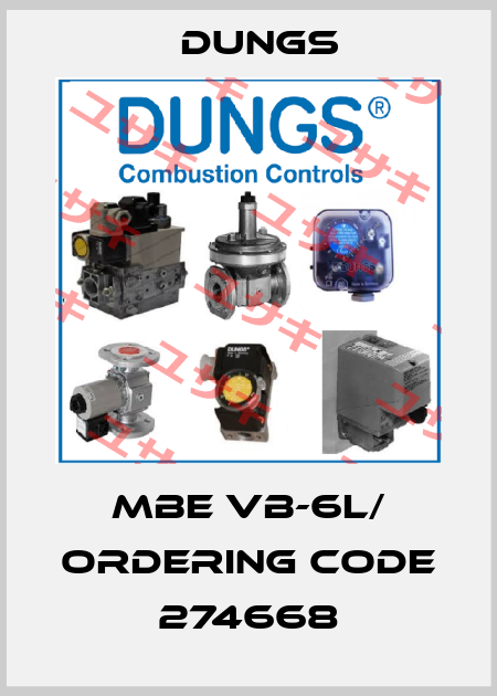 MBE VB-6L/ ordering code 274668 Dungs