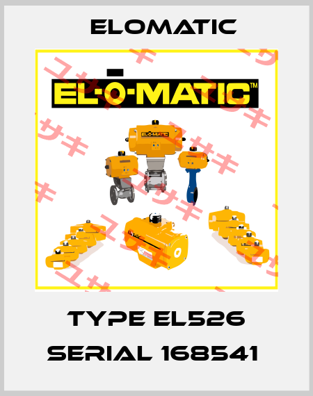 TYPE EL526 SERIAL 168541  Elomatic