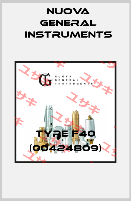 TYPE F40 (00424809) Nuova General Instruments