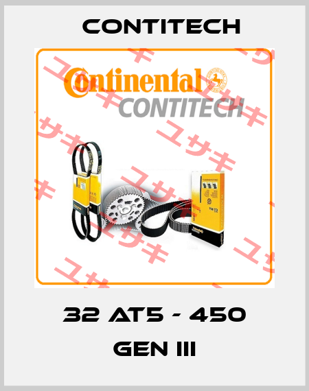 32 AT5 - 450 GEN III Contitech
