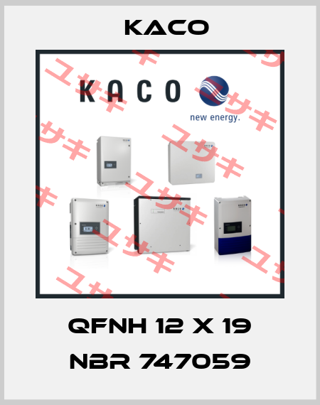 QFNH 12 x 19 NBR 747059 Kaco