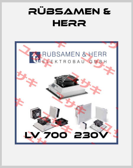 LV 700  230V Rübsamen & Herr