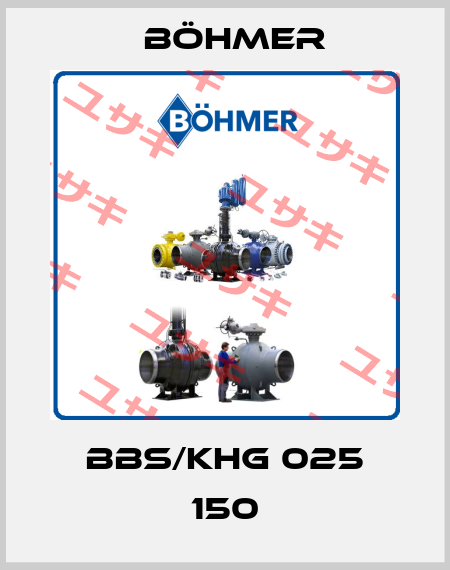 BBS/KHG 025 150 Böhmer